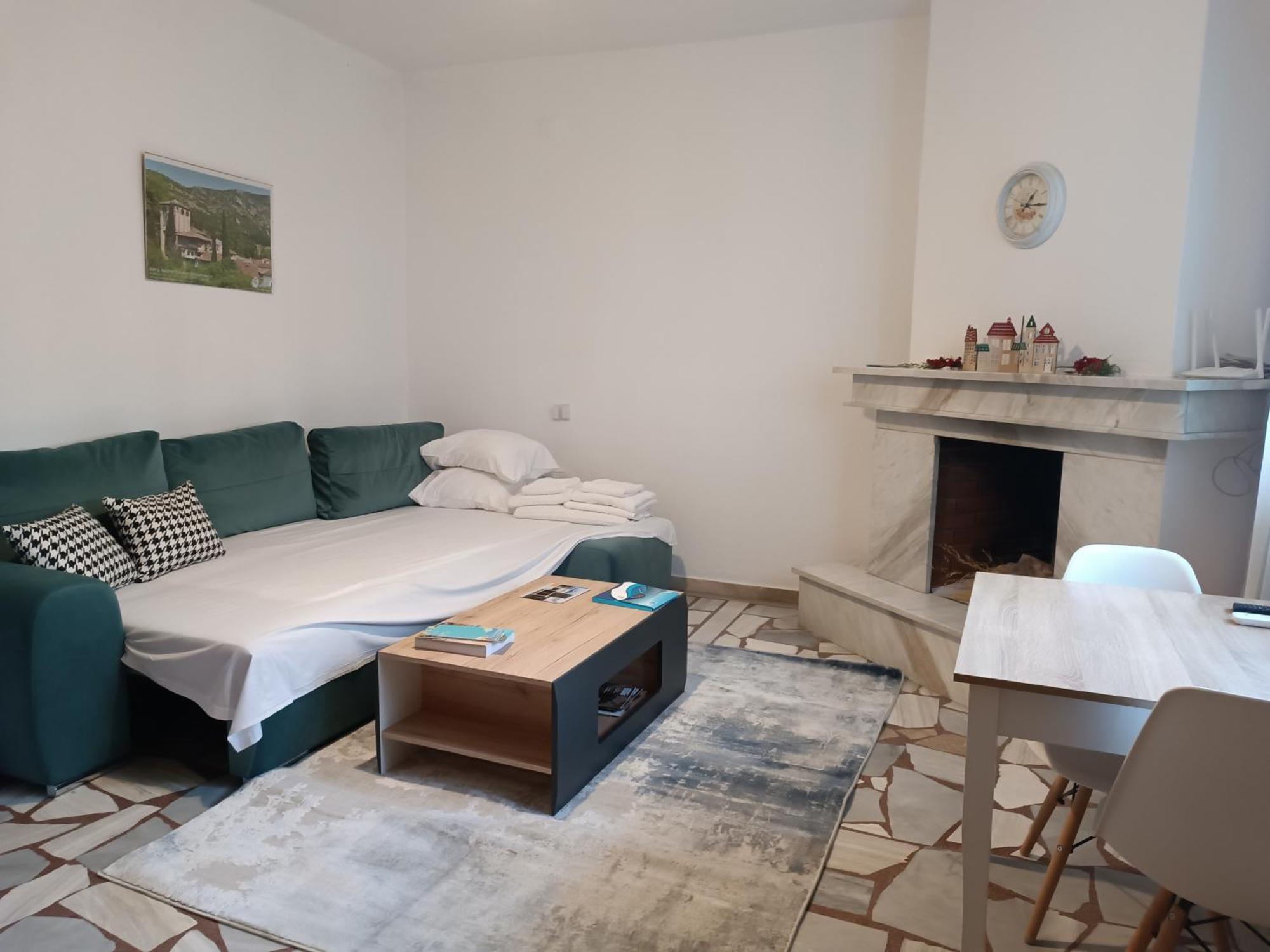Studio Με Όλες Τις Ανέσεις Vétrina Exteriör bild
