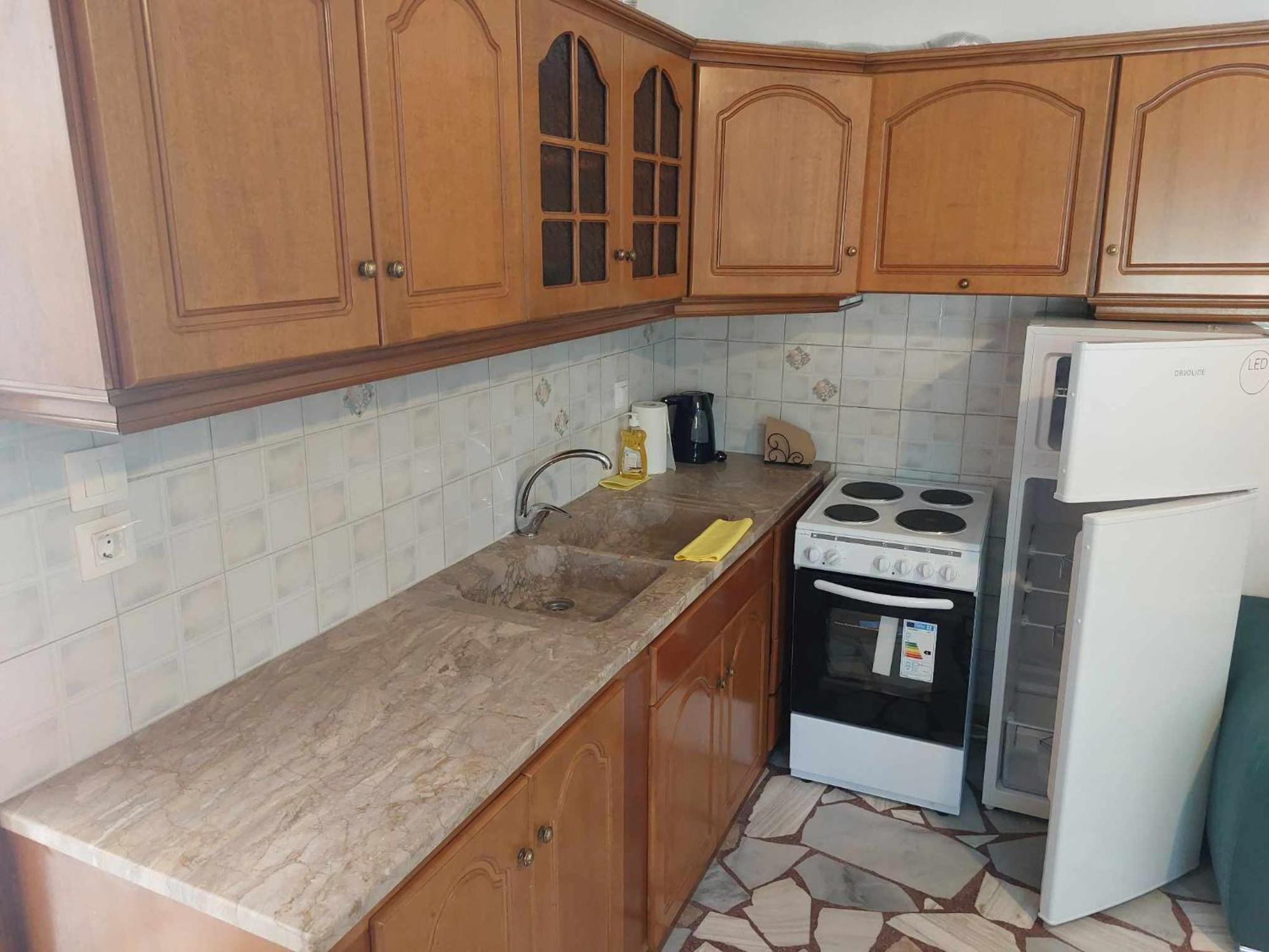 Studio Με Όλες Τις Ανέσεις Vétrina Exteriör bild